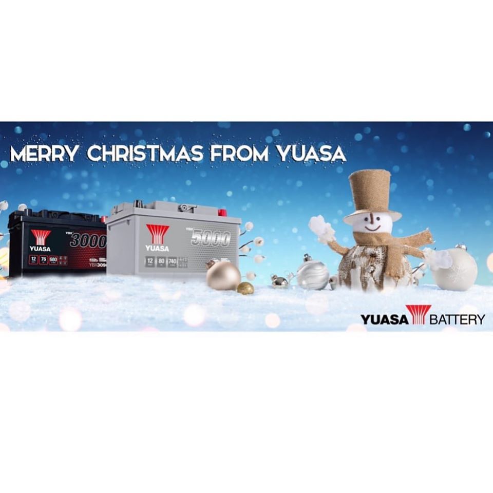 Merry Christmas from YUASA!